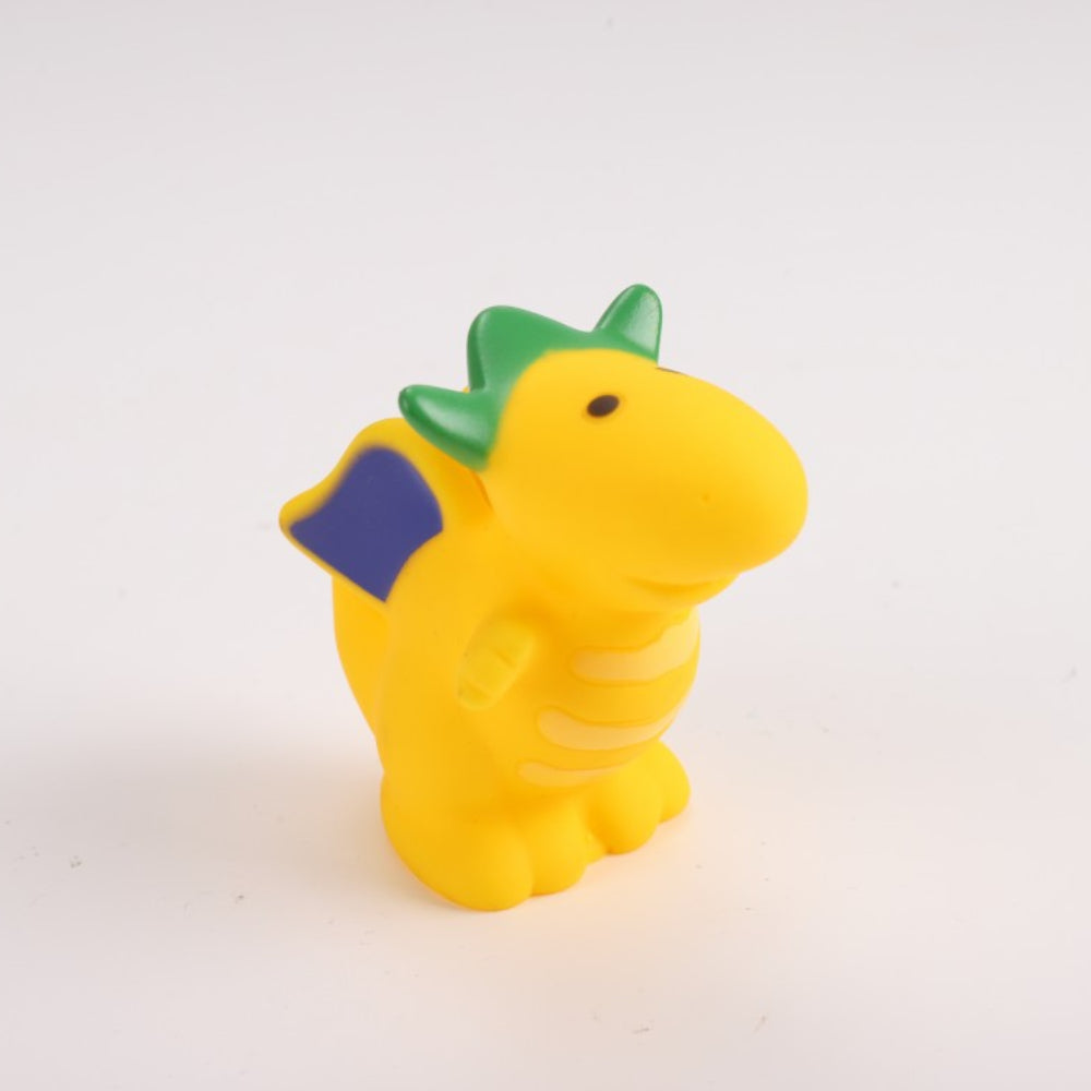 6 Pcs Silicone Dinosaur Bath Toys for Kids
