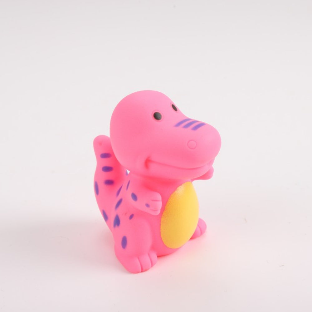 6 Pcs Silicone Dinosaur Bath Toys for Kids