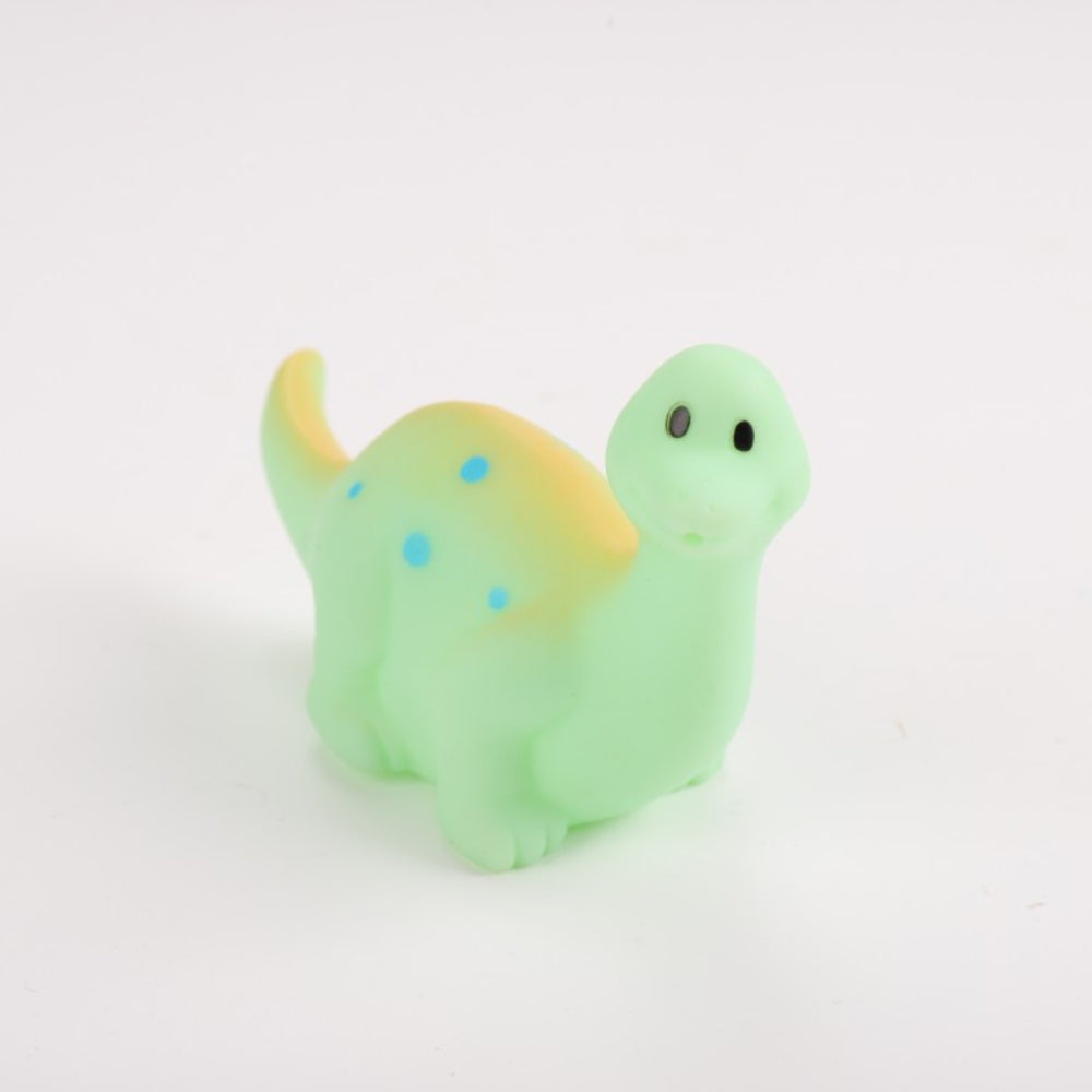 6 Pcs Silicone Dinosaur Bath Toys for Kids