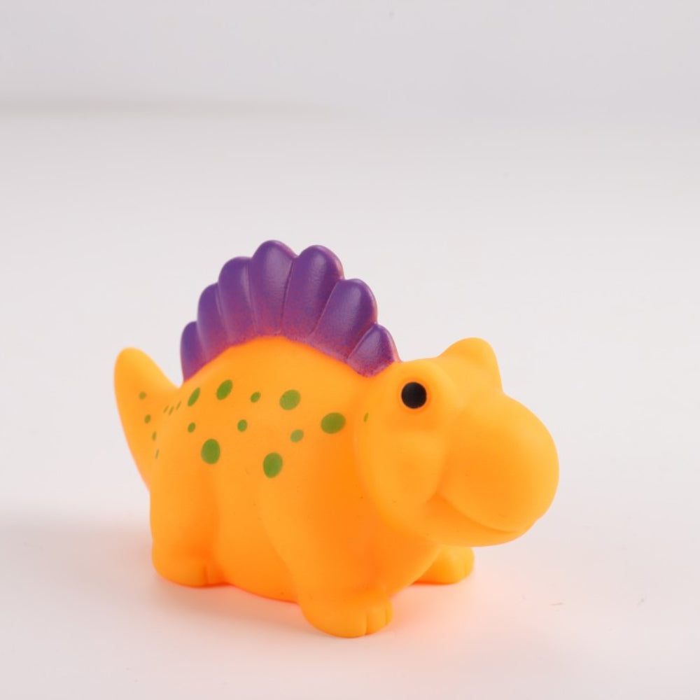 6 Pcs Silicone Dinosaur Bath Toys for Kids