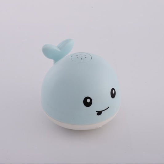 Baby Whale Bath Toys With Upgraded Light-Up-Blue