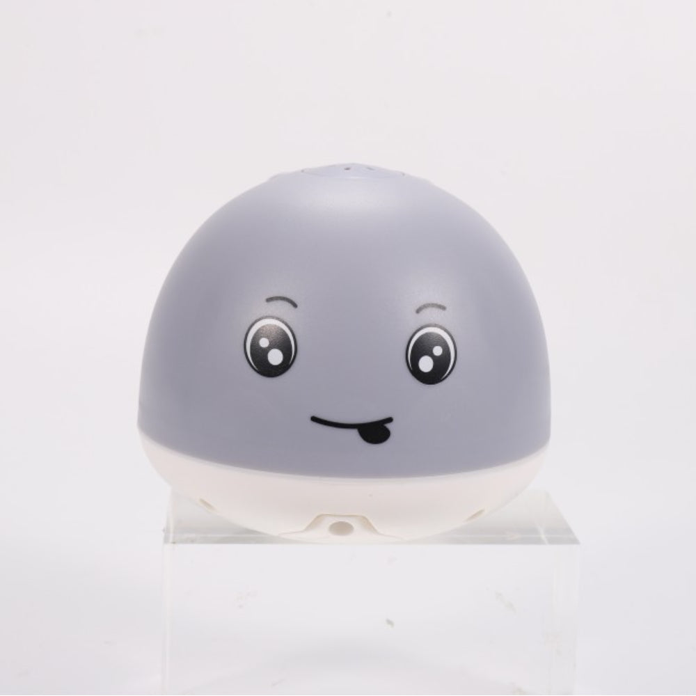 Baby Whale Bath Toys With Upgraded Light-Up-Gray