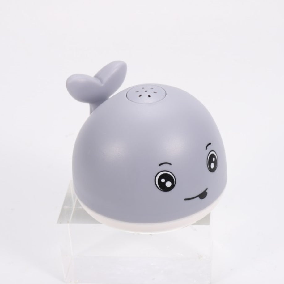 Baby Whale Bath Toys With Upgraded Light-Up-Gray