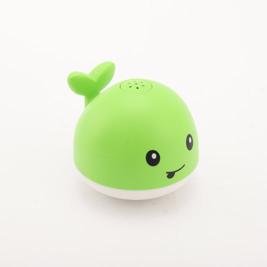 Baby Whale Bath Toys With Upgraded Light-Up-Green