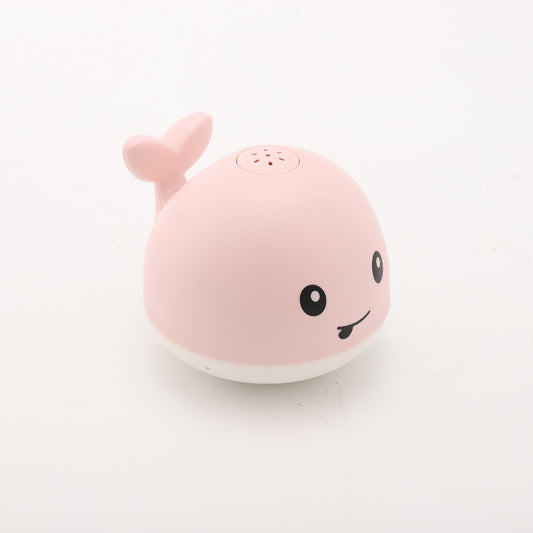 Baby Whale Bath Toys With Upgraded Light-Up-Pink