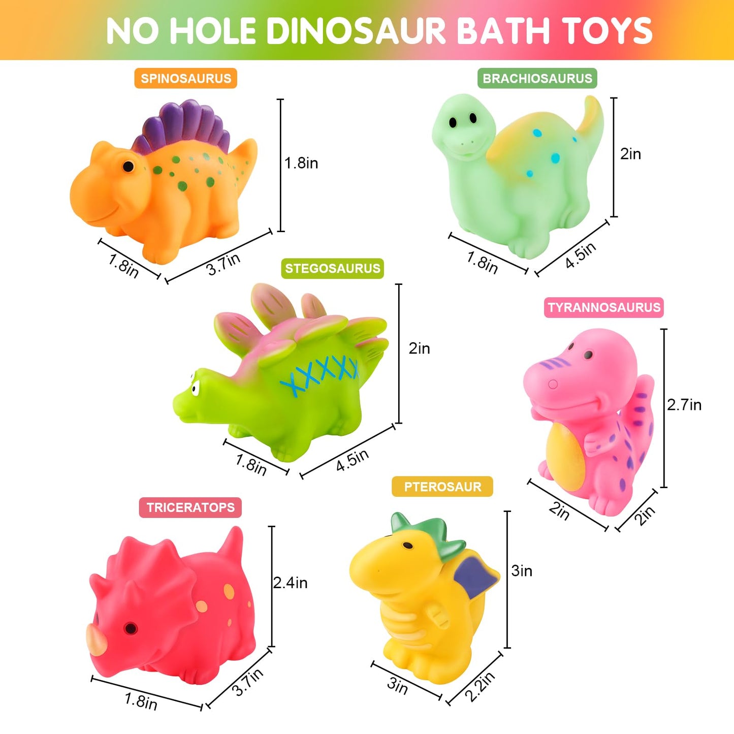 Whale Bath Toy with 4 Modes Dinosaur Bath Toys-Grey - Gigilli