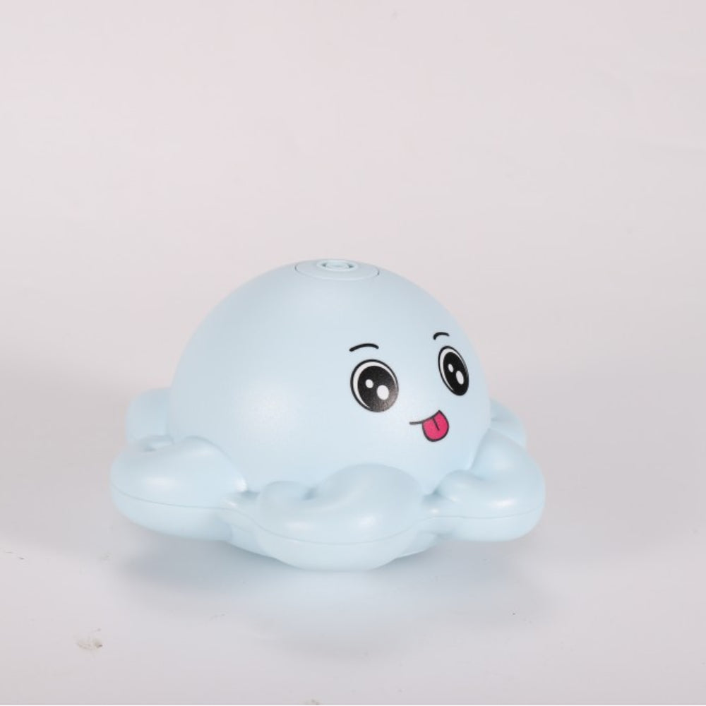 Oktopus-Badespielzeug, wiederaufladbar, für Kinder, Blau