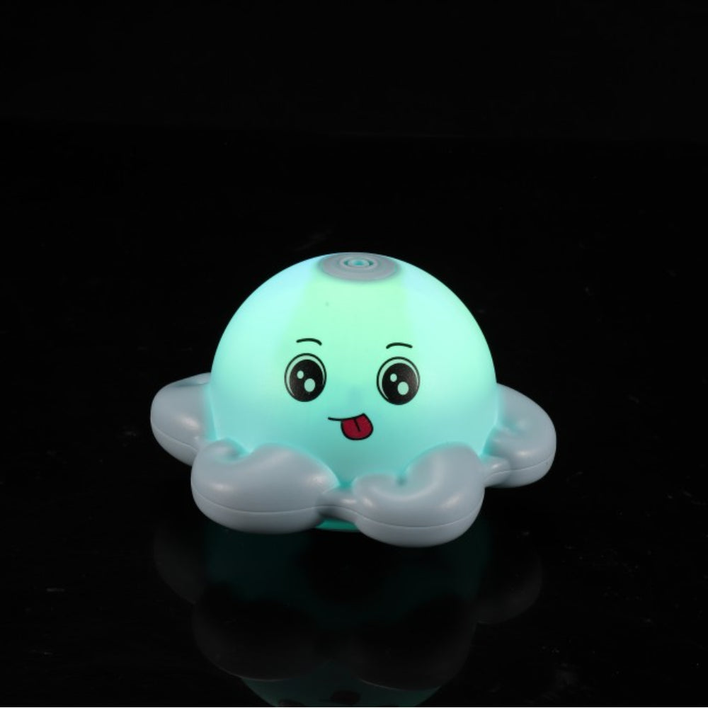 Oktopus-Badespielzeug, wiederaufladbar, für Kinder, Blau