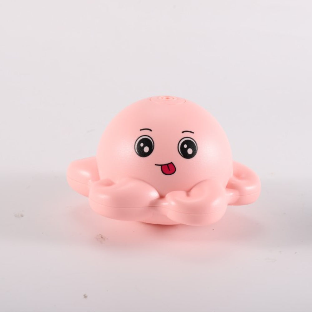 Oktopus-Badespielzeug, wiederaufladbar, für Kinder, Rosa