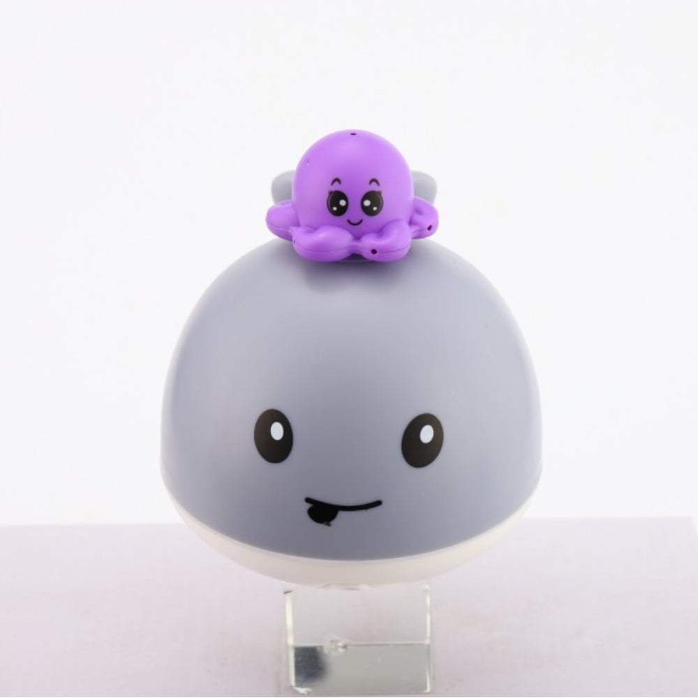 Whale Bath Toys Rechargeable With 4 Modes-Grey