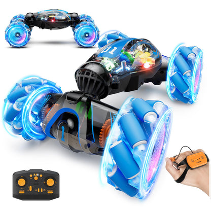 Gesture Sensing RC Car 4WD Remote Control - Blue